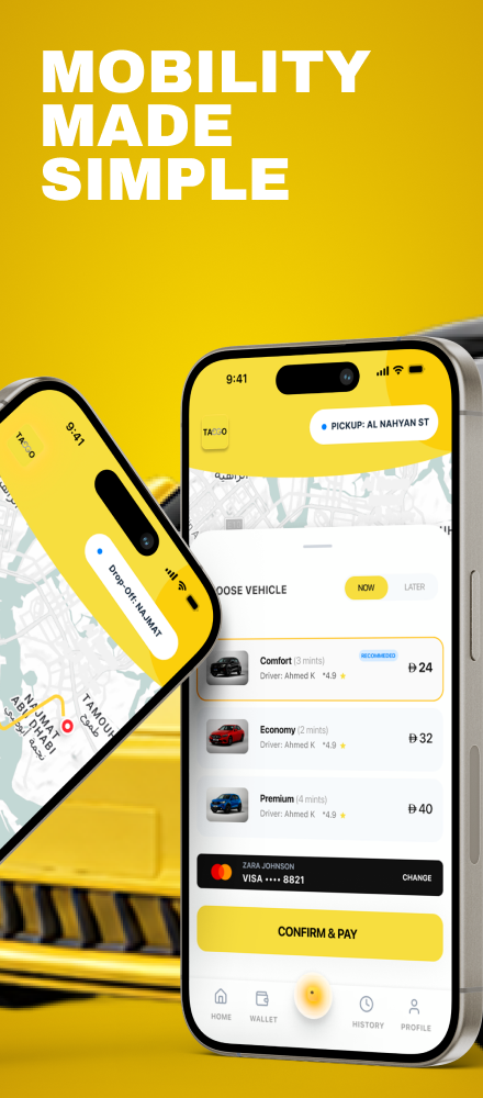 Live Ride Booking Flow Detail